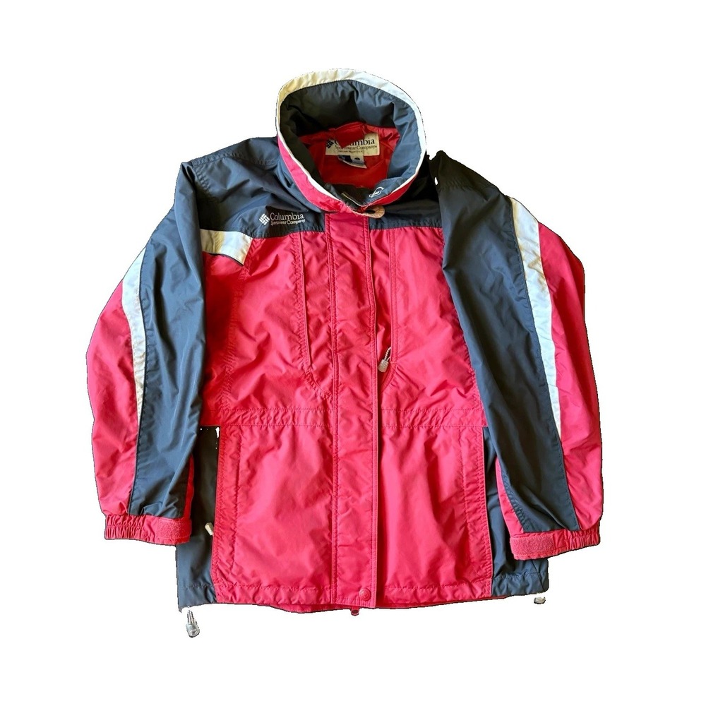 Vintage Columbia Winter Harbor Jacket Womens S Core Interchange Colorblock 90s